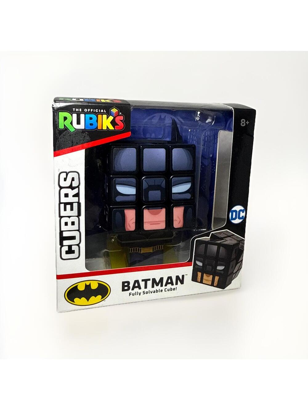 Rubiks Batman Cubers 3D Puzzle Cube For Ages 8+ With Display Stand Game Puzzle